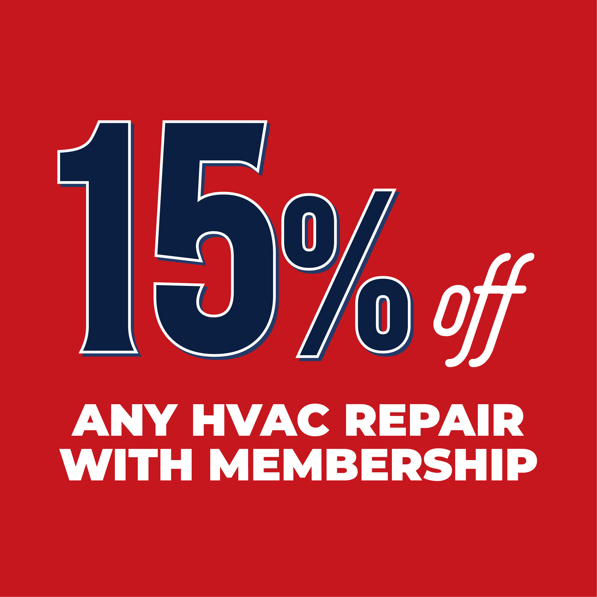 MWS Q Offers % Off HVAC Repair Membership