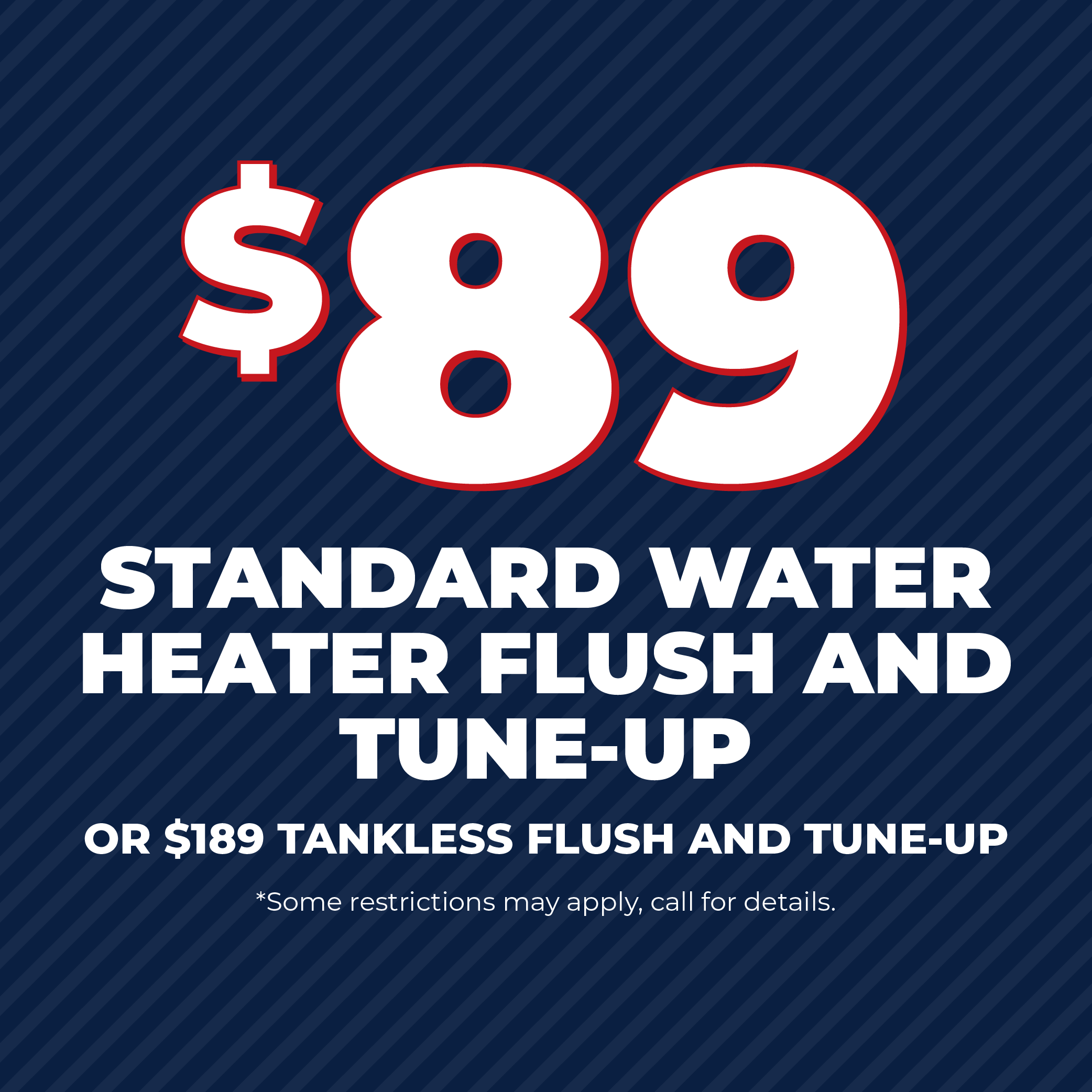 MWS Q Offers Water Heater Flush ()